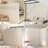 Freestanding Foldable Paper Room Divider, Flexible Honeycomb Paper Decor Background Wall for Live Stream, Trade Show & Home Use
