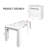 Multifunctional Extendable Dining Table-1701491757