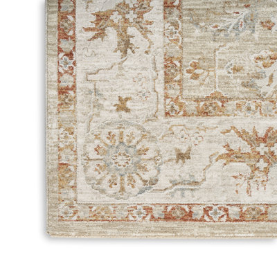 Castanon Oriental Gray Area Rug