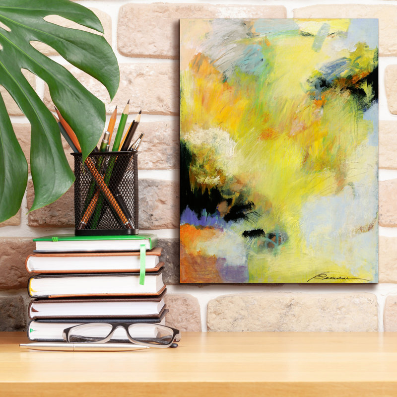 «Radiance» par Beau Wild, art mural sur toile, 12 po x 16 po