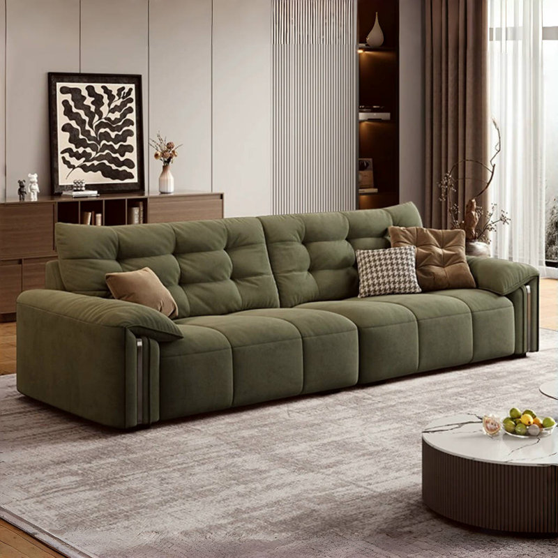 Modern Simple Living Room Sofa, Green