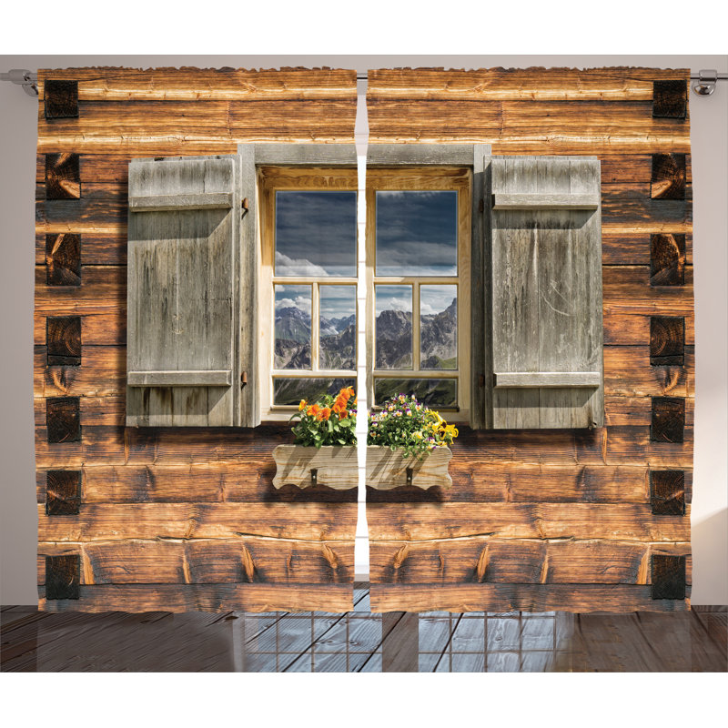 Hicks Semi Sheer Pair, 90" W x 108" L