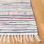 Tapis rayé en coton tissé à la main Conner-22810527