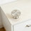 Boutons d'armoire rétro Sunburst, paquet de 10 poignées de tiroir en nickel brossé, quincaillerie en alliage de zinc pour la commode, l'armoire, la cuisine et les armoires de salle de bain