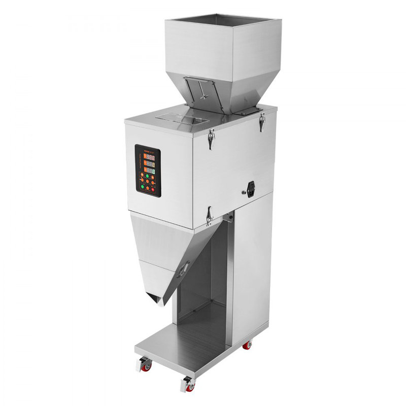 Particle Filling Machine, 0.022-2.2 lbs/10-1000g, Automatic Filler Machine with Foot Pedal