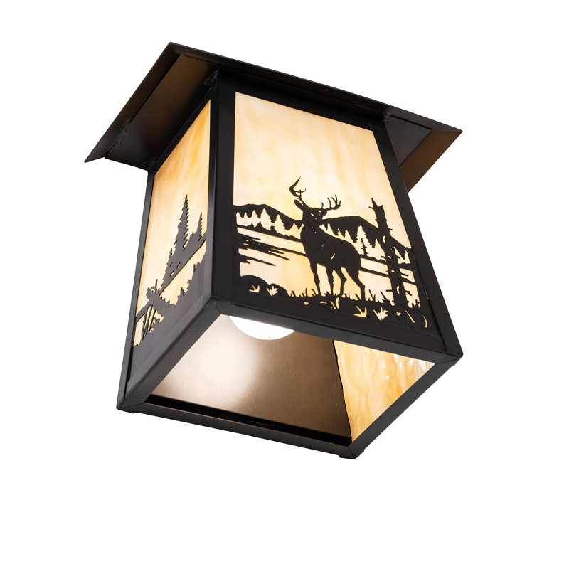 1 - Light Flush Mounted Sconce