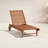 Caselli Outdoor Eucalyptus Wood Chaise Lounge