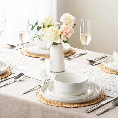 Ceramic Dinnerware Set 12 Piece - Service for 4