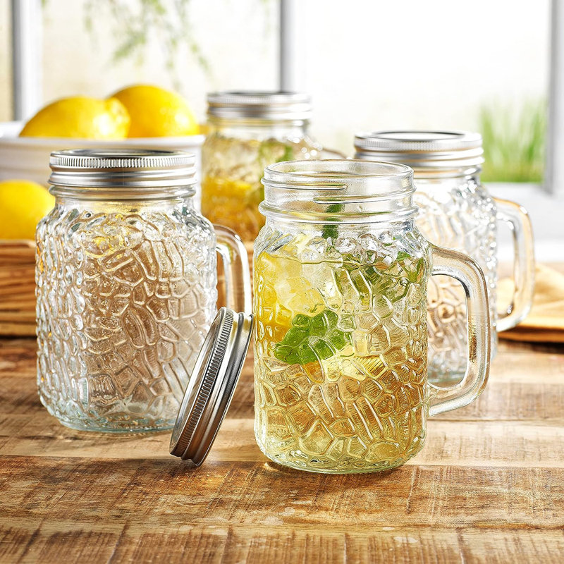 Berdia 16 oz. Mason Jar Set