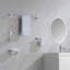 Ensemble de quincaillerie de salle de bain circulaire 5 pièces-58850957