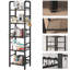 146cm H x 36cm W Steel Bookcase