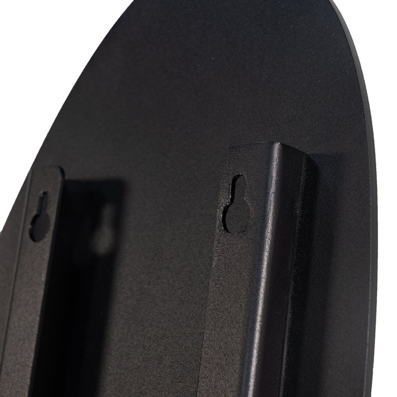 Spinder x Eva van de Ven Steel Wall Mirror, Black
