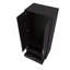 Armoire 2 portes avec tringle suspendue et 2 tiroirs Forest, wengé