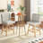  Swivel Counter & Bar Stool With Solid Wood Frame And Upholstered Seat (Set Of 2)
