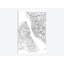 « liverpool minimal urban blueprint map », impression sur toile-33086209-72240862-72240863