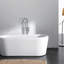 Robinet de baignoire autoportant avec douche à main Modern X 47,29 po, choix de rafraîchissement