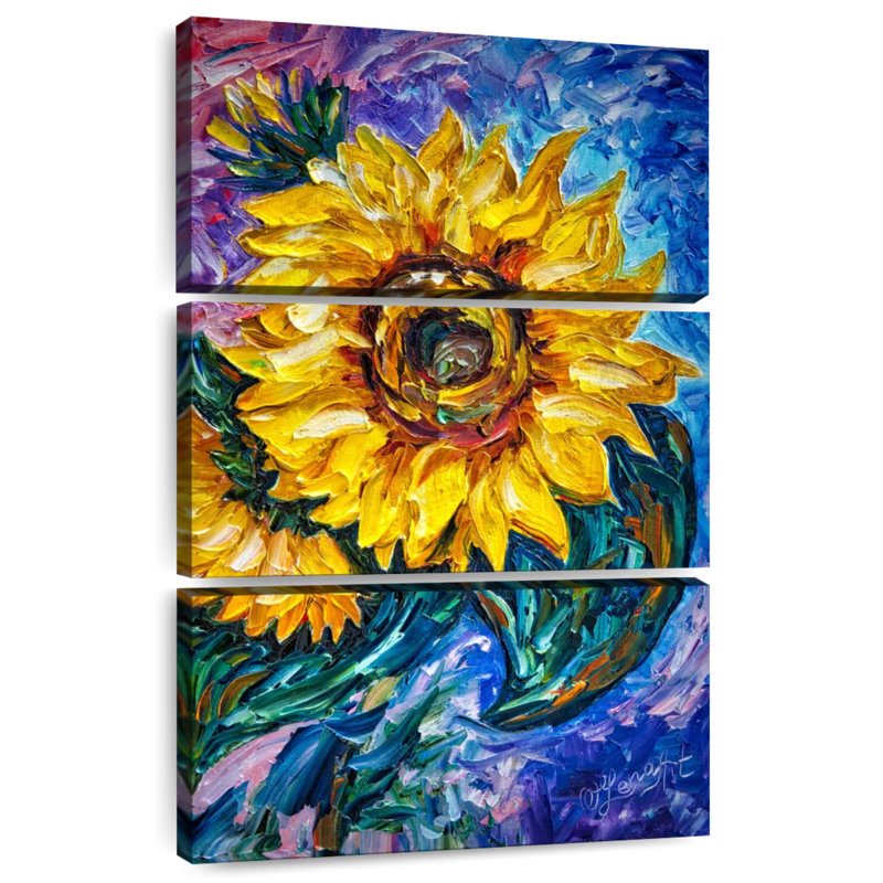 Harnek That Sunflower, H 32 po x l 20 po