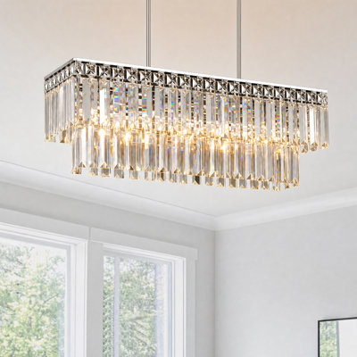 Acob 3 - Light Black Crystal Pendant
