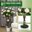 90cm Faux Rose Tree Plant in Pot-978922960
