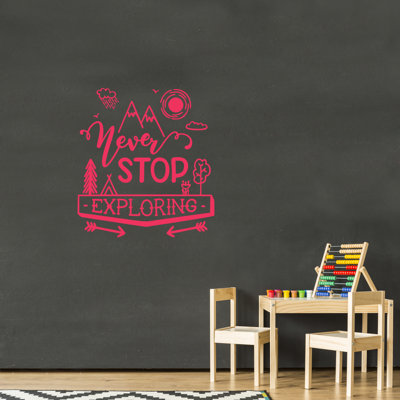 Text & Numbers Wall Decal