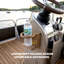 Teak Folding Insulated Drink Holder