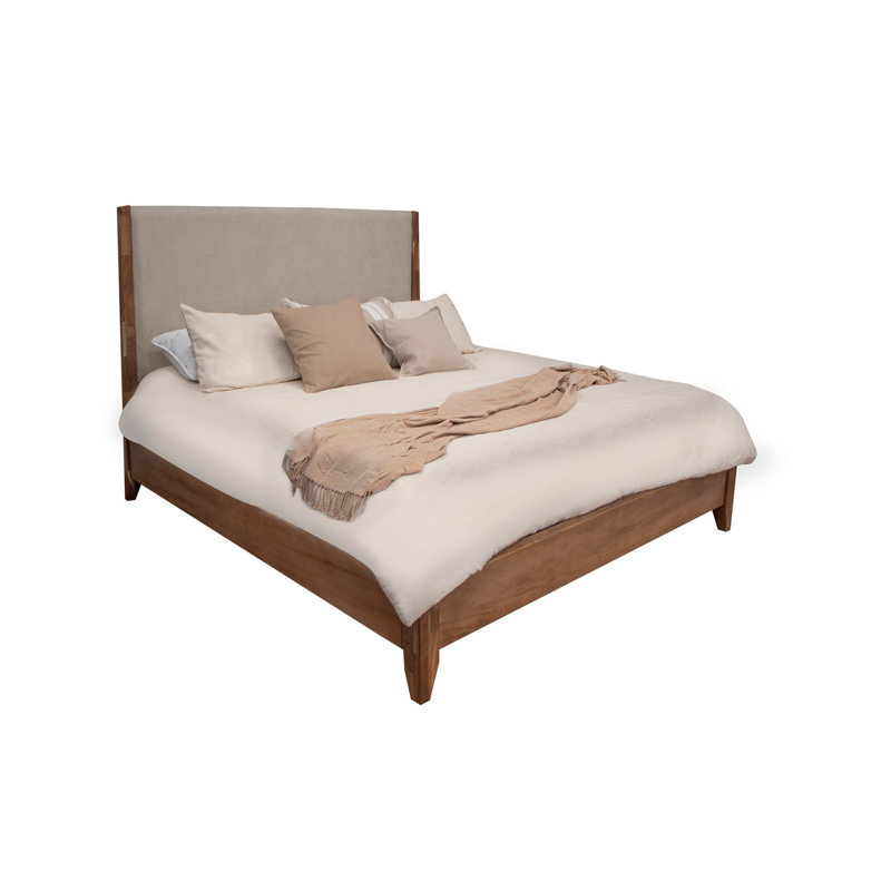 Très grand lit tapissier Parota Nova