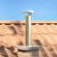 Chimney Head Extension Silver Stainless Steel-1065457336