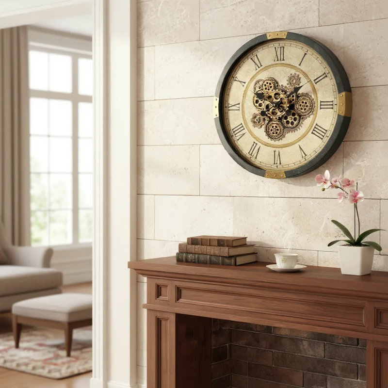 Metal Wall Clock