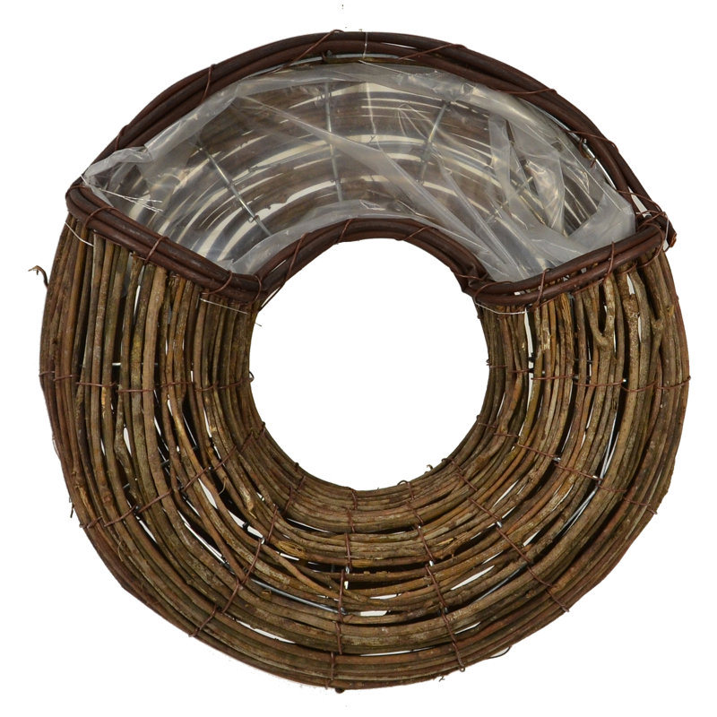 Couronne, H 11 po x l 11 po x P 3,5 po, Naturel