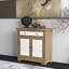 Buffet décoratif, buffet en bois avec tiroir et portes doubles