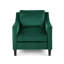 Fauteuil club en velours