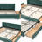 Chenille Upholstered Bed Frame With Headboard, Solid Construction, And Storage Drawer For Enhanced Comfort And Organization-144270770-149188600