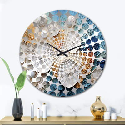 Nouvelles - Horloge murale coquillage