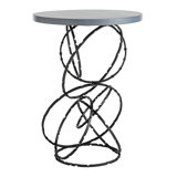 Olympus Solid Wood Top Accent Table