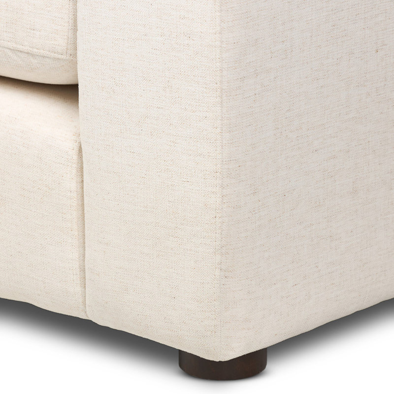 Yelena Sofa, 33" H x 100" W x 41" D, Crypton Nomad Snow