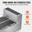 Maple Syrup Evaporator Pan 304 Stainless Steel with Valves and Thermometer