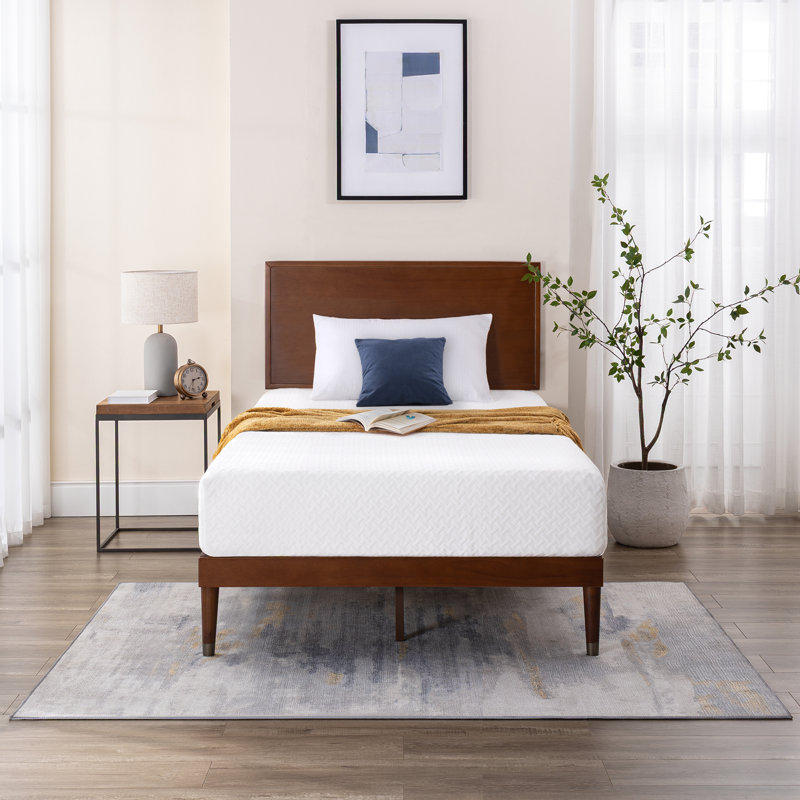6" Firm Cooling Gel Memory Foam Mattress - Sleep by Wayfair™, Twin, 6"