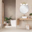 Luminaire pour meuble-lavabo 25 po Kreios-70987806