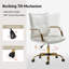 Ensemble de bureau de bureau moderne en similicuir 2 pièces Lundgren-456664479