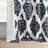 Atkins Room Darkening Cotton Damask Curtain Panel-787792233-787792238