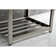 Ceramic Rectangular Console Bathroom Sink with Overflow