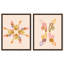 «Whimsical Floral Harmony», ensemble de décorations murales imprimées en acrylique encadrées par Art Remedy, cadre blanc, 20 x 24-1263045049-1263045053
