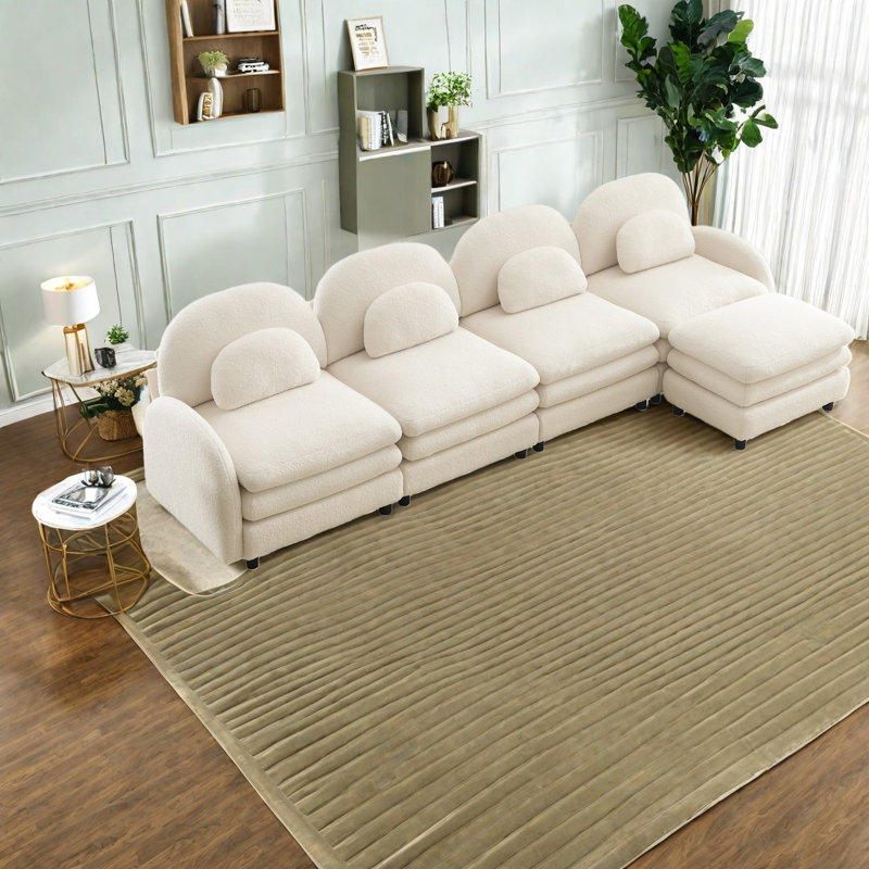 Canapé modulaire 4 places Cloud Comfort