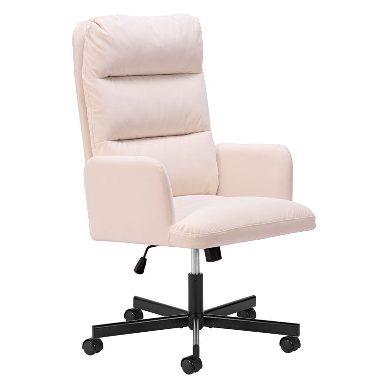 Chaise de bureau Sable, Blanc