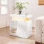 Table d'appoint d'intérieur avec lumière DEL (blanc)-785080294