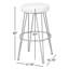 Haseena Upholstered Counter Stool with Metal Frame-1027617048