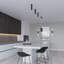 Jacky 1 - Light Black Cylinder Pendant-825658008-938880498