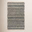 Camille Geometric Area Rug in Black/Beige-1773930726