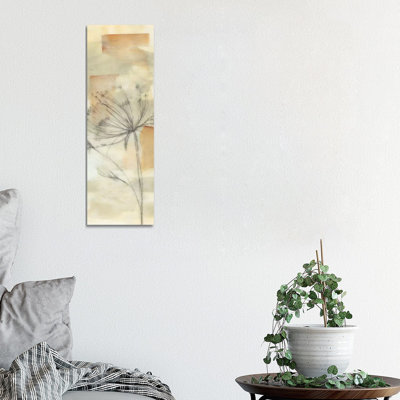 Neutral Lace II by Jennifer Goldberger - Wrapped Canvas Panoramic Gallery-Wrapped Canvas Giclée