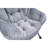 Living Room Chairs Modern Cotton Fabric Lazy Chair, Accent Contemporary Lounge Chair, Single Steel Frame Leisure Sofa Chair With Armrests And A Side Pocket